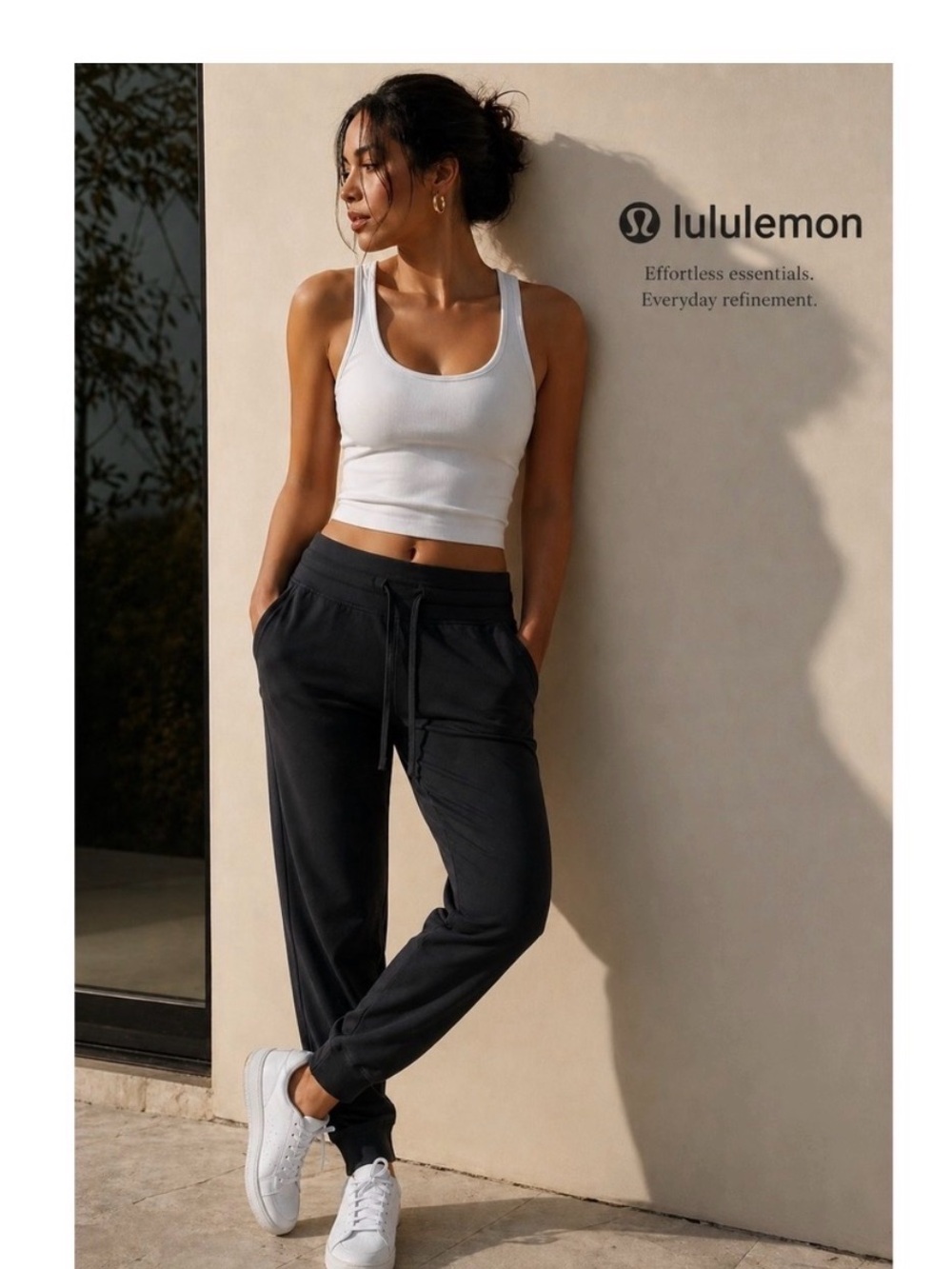 lululemon Black Ready to Rulu Jogger Pants